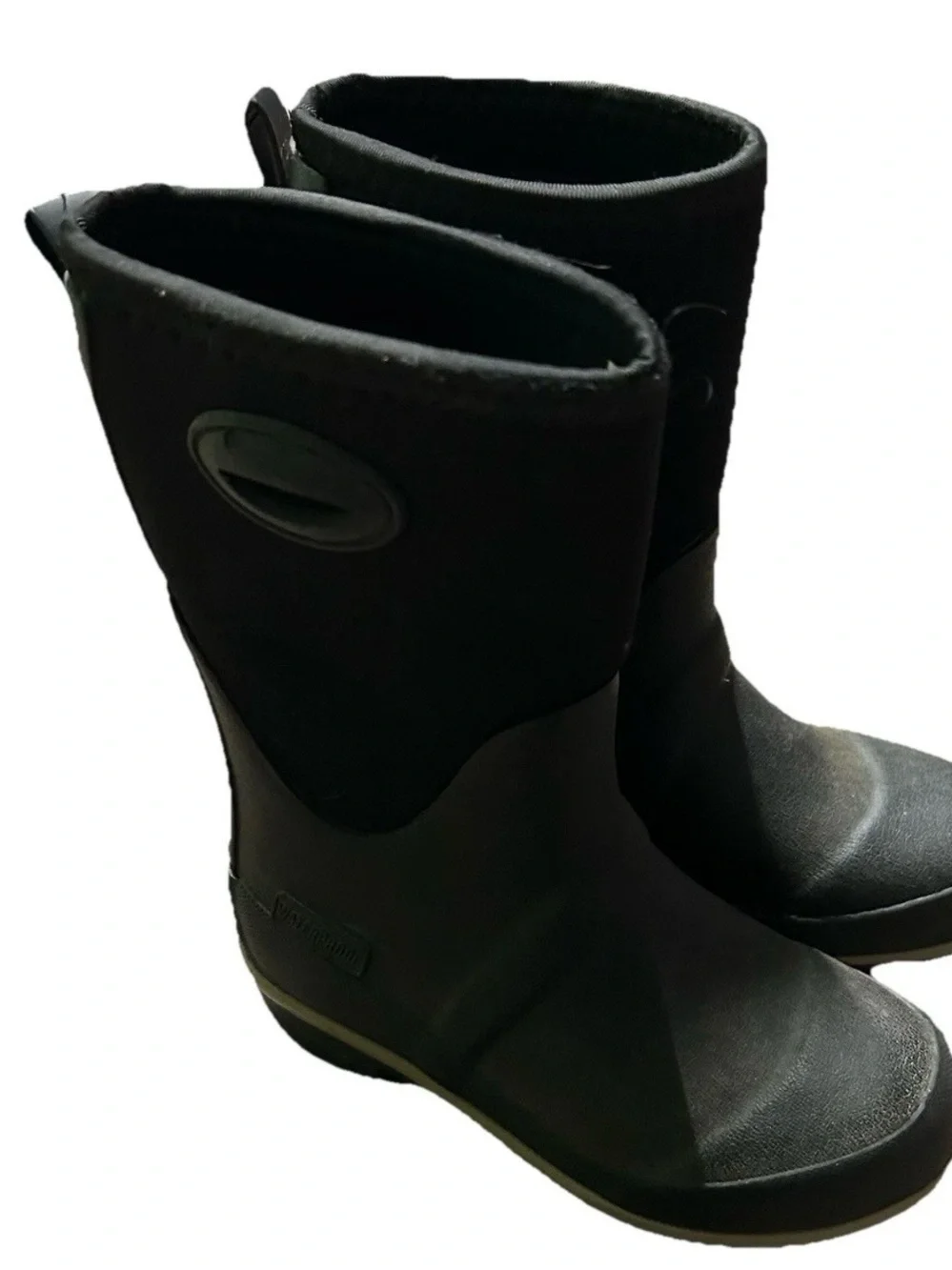 Toddler Western Chief Neoprene Black Muck Rain Farm Boots Size 12